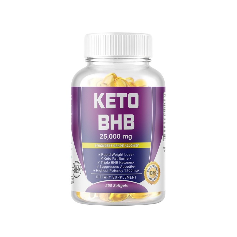 250 KETO BHB 25,000mg PURE Ketone FAT BURNER Weight Loss Diet Pills Ketosis USA gallery