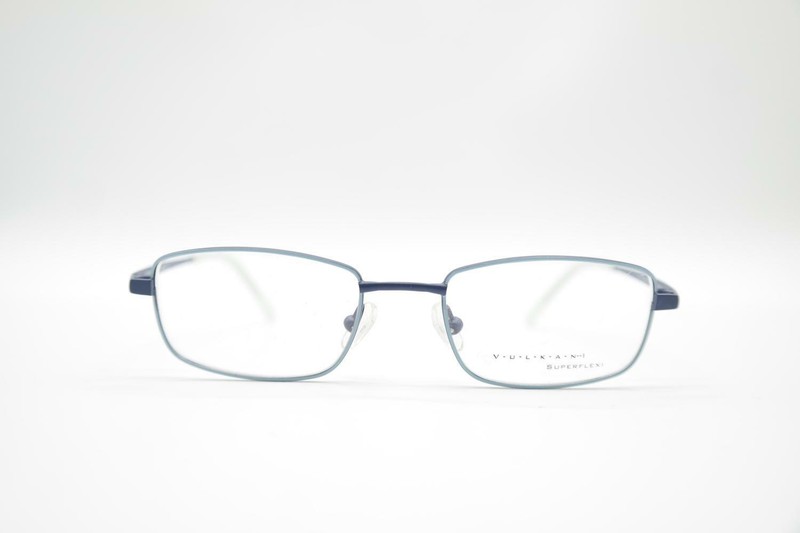 Vulkani by IVKO ViF277 Superflex Blue Oval Glasses Eyeglass Frame New