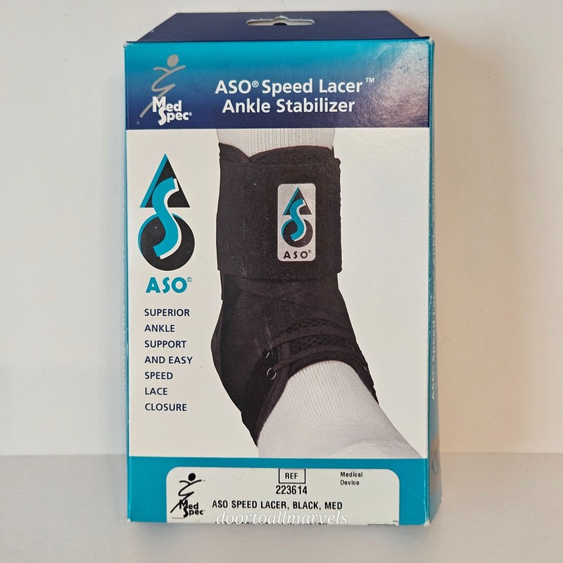 ASO Speed Lacer Ankle Stabilizer MEDIUM NEW