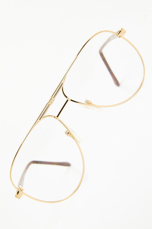 FILOS 4854 21 58 Turtle/Gold Rocker Bicker Pilot Glasses Vintage 80s👓Unisex