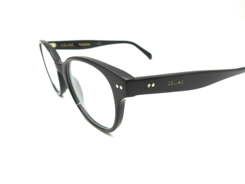 Celine Designer Cat Eye Eyeglasses Eyewear Black Clear Demo Lens CL500071 gallery
