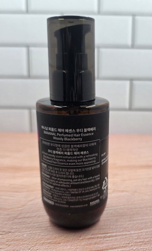 Perfumed Hair Oil & Serum Woody Blackberry – Korean Essence Oil 3.38 Fl. Oz. gallery