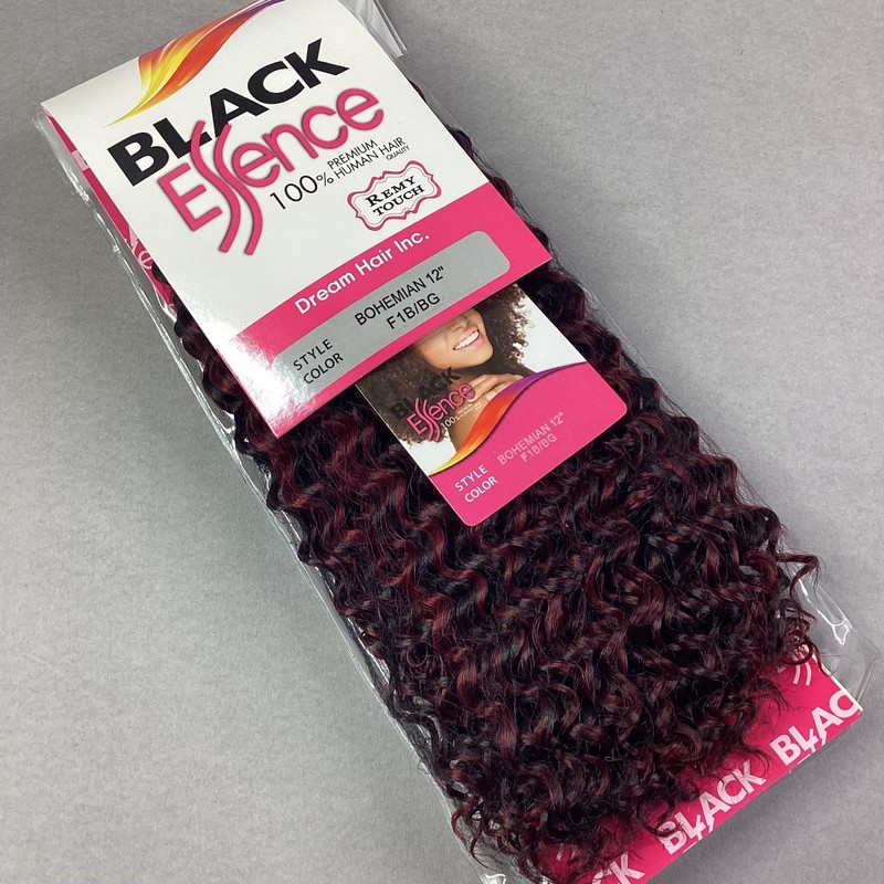 BLACK EssEnce BOHEMIAN 12" F1B/BG 100% Human Hair Extensions Remy Touch gallery
