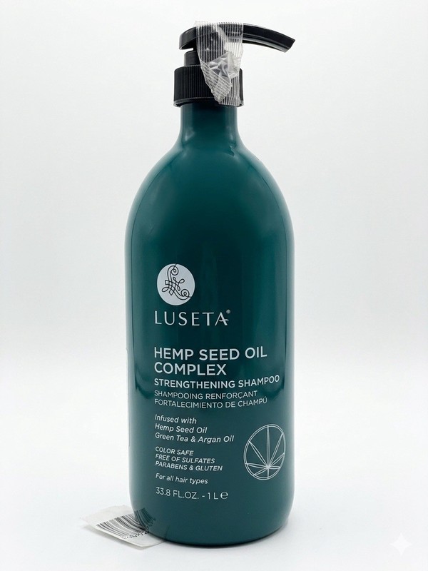 Luseta Hemp Seed Oil Complex Strengthening Liquid Shampoo Jumbo 33.8 fl oz