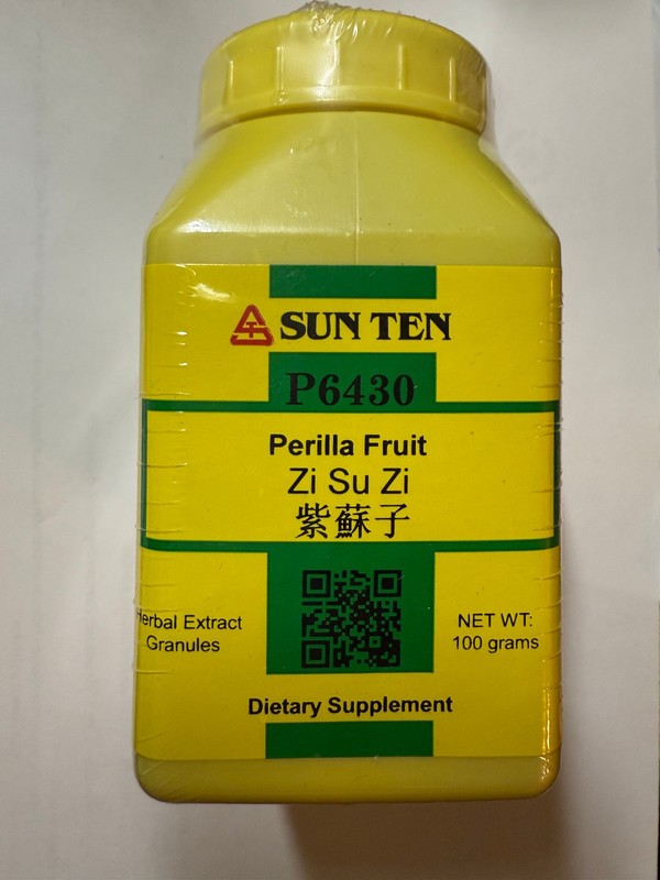 Sun Ten – Perilla Seed, Granules / Zi Su Zi / 紫蘇子,P6430, 100g