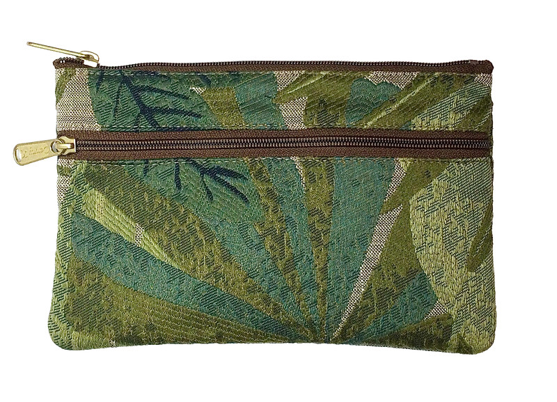 Danny K Cosmetic Bag - 2 Pockets - Zipper Closure - Measures 5x8 inches gallery