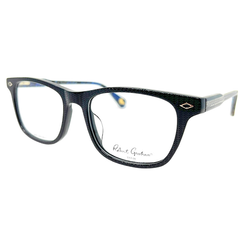 ROBERT GRAHAM – SAMSON BLK 55/18/145 – BLACK – NEW Authentic EYEGLASSES