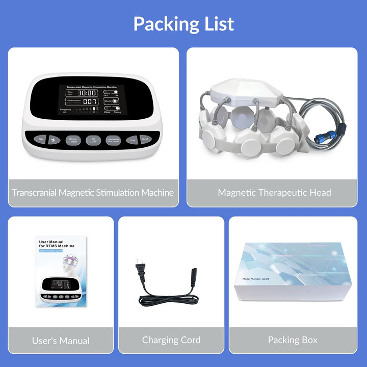 RTMS Transcranial Magnetic Stimulation Therapy Device for Depression and Anxiety gallery