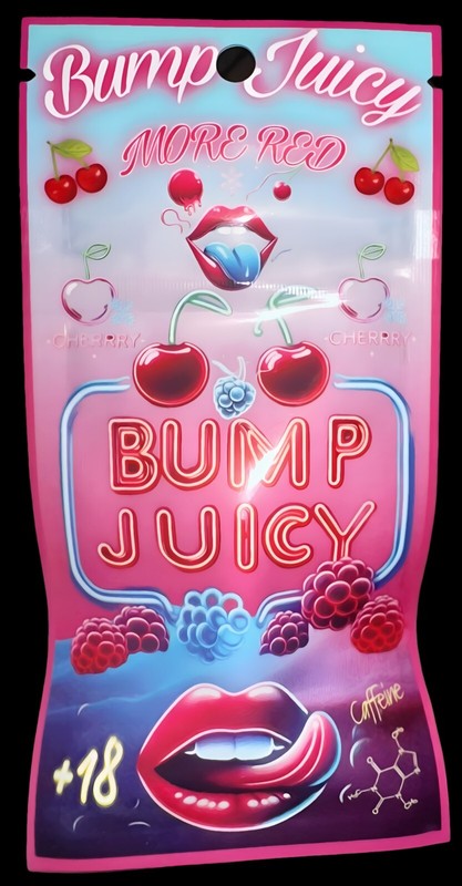 Want A Boost? BUMP JUICY More Red (200mg Of Caffeine Per Vial) 5 Pack