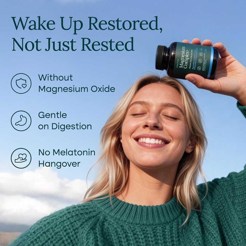 Magnesium Complex (7-in-1) 500mg with D3 & B6 P5P - Multi-Form Blend. Exp-01/28 gallery