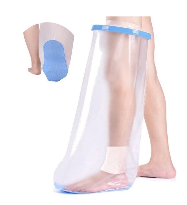 Watertight Cast Protector for Shower – Adult Leg Cover with Anti-Slip Design