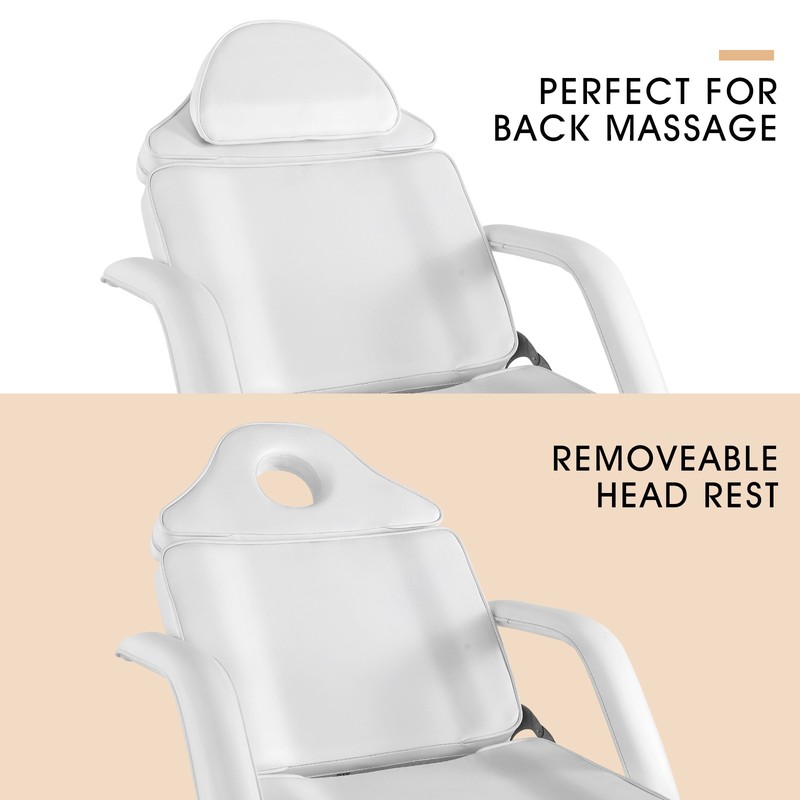 White Electric Facial Bed Massage Table Tattoo Chair Beauty Salon Spa Equipment gallery