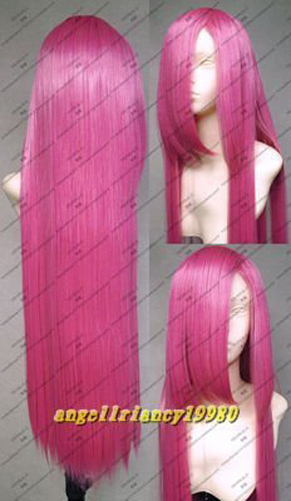 COS Rosario Vampire cosplay wig long 100cm wig straight Wigs