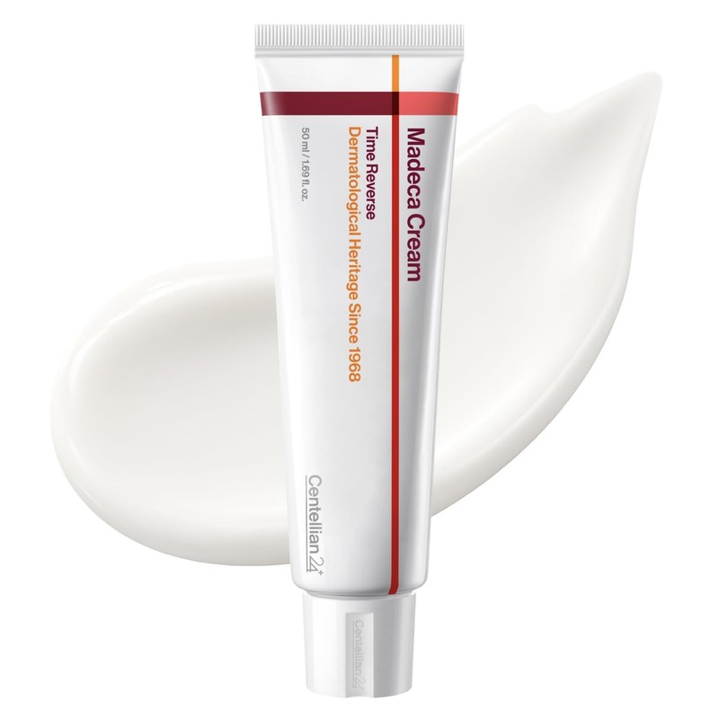 Madeca Cream Time Reverse 1.69 fl oz TECA Centella Asiatica Glow Face Cream …