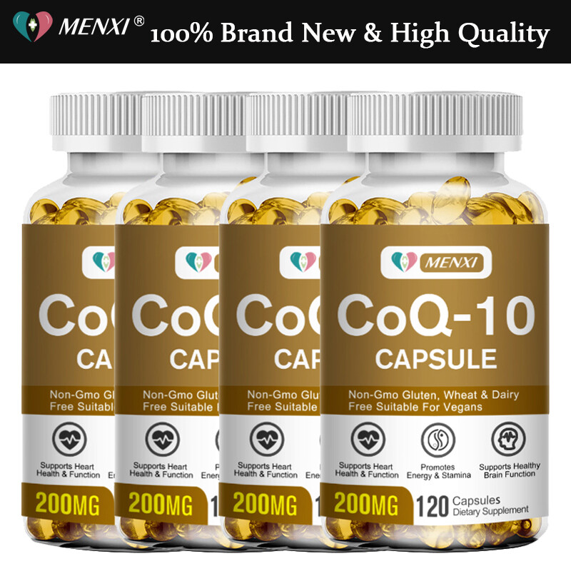 Coenzyme Q-10 CoQ10 Capsules 200mg Heart Health Energy Support 120/240/480PCS