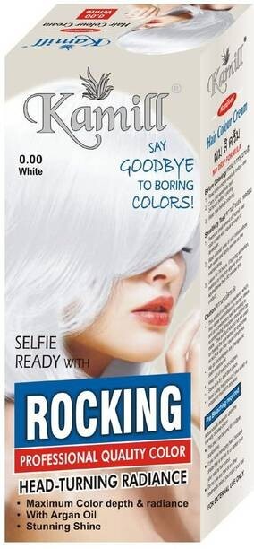 Kamill 0.00 White Hair color For Men / Women , White 100g free shipping