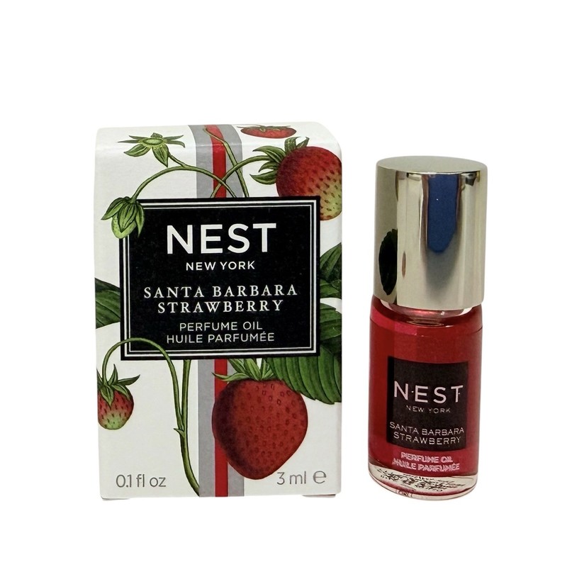 NEST New York Santa Barbara Strawberry Perfume Oil MINI Sample 0.1 oz / 3 ml NIB