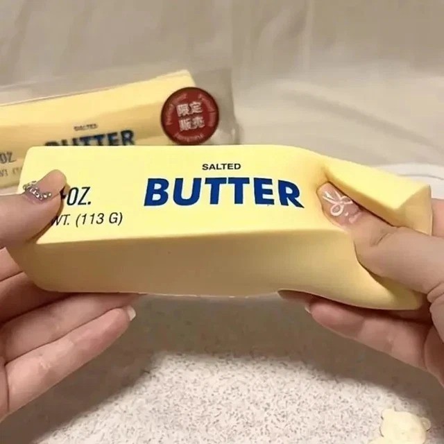✅ 1pc Butter Stick Squishy Fidget Toy Soft Stress Relief ADHD Anxiety Squeeze ✅ gallery