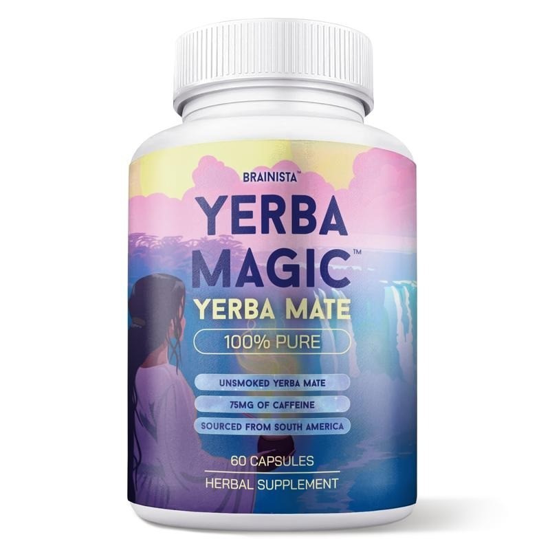 Yerba Magic Capsules: 5-in-1 Yerba Mate Superblend | Natural Energy Supplement