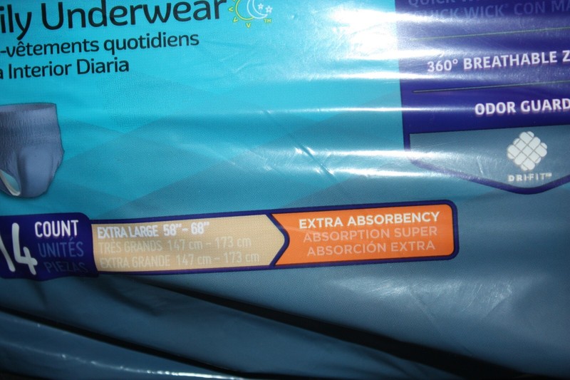 Prevail Per-Fit Adult MEN Underwear, EX LG , EXTRA Absorbency, PF-514 - 14 Count gallery