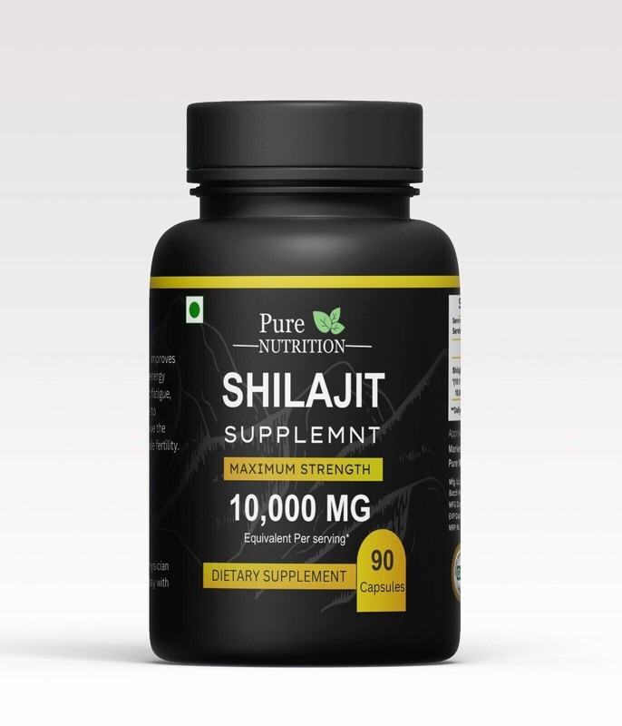 Shilajit Extract 10000mg, Stress, Anxiety, Skin Vitality, Healthy Heart, Fatigue gallery