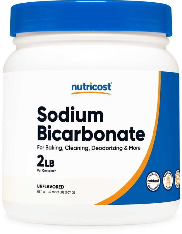 Nutricost Sodium Bicarbonate (2 LB) – 600mg Per Serving, Non-GMO, Gluten Free