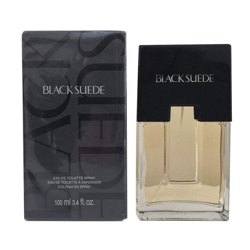 Black Suede Eau de Toilette Spray for Men, 3.4 fl oz – Fresh Aromatic Designer