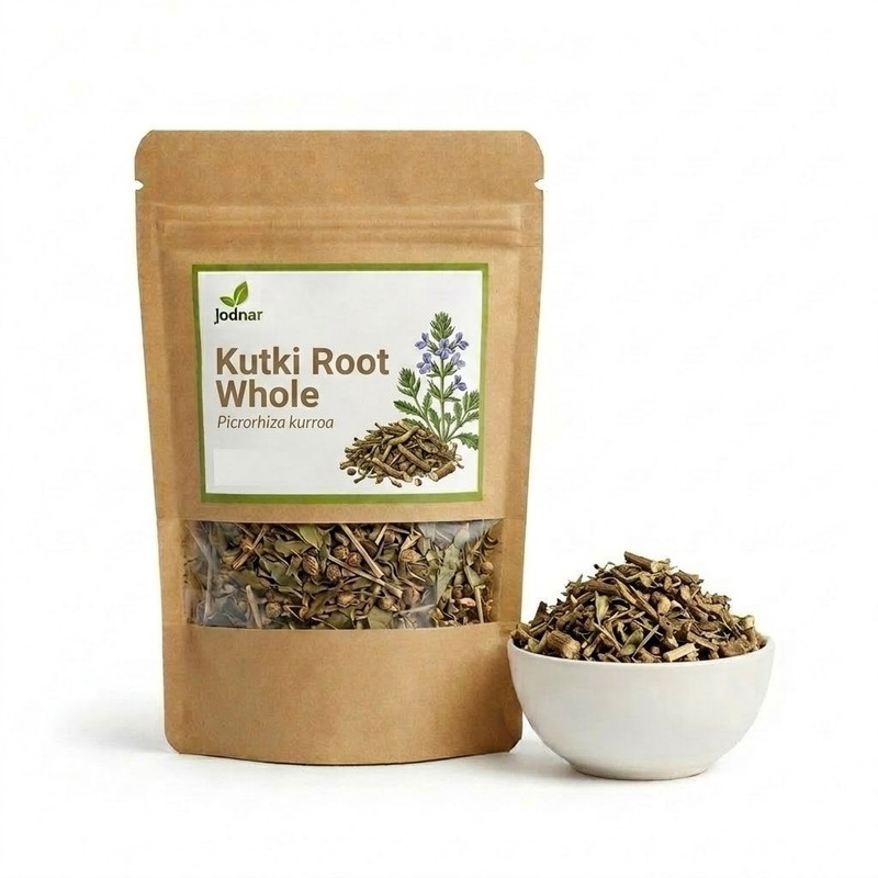 Jodnar Kutki Root Whole – Picrorhiza Kurroa Natural Ayurvedic Herb – 100% Pure