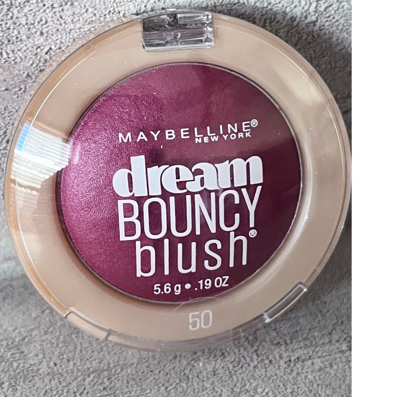 Maybelline New York Dream Bouncy Blush 50 PLUM WINE ~ Sealed Discontinued gallery