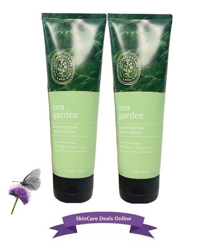 Bath And Body Works Zen Garden Moisturizing Body Cream 8 Fl oz – Lot 2