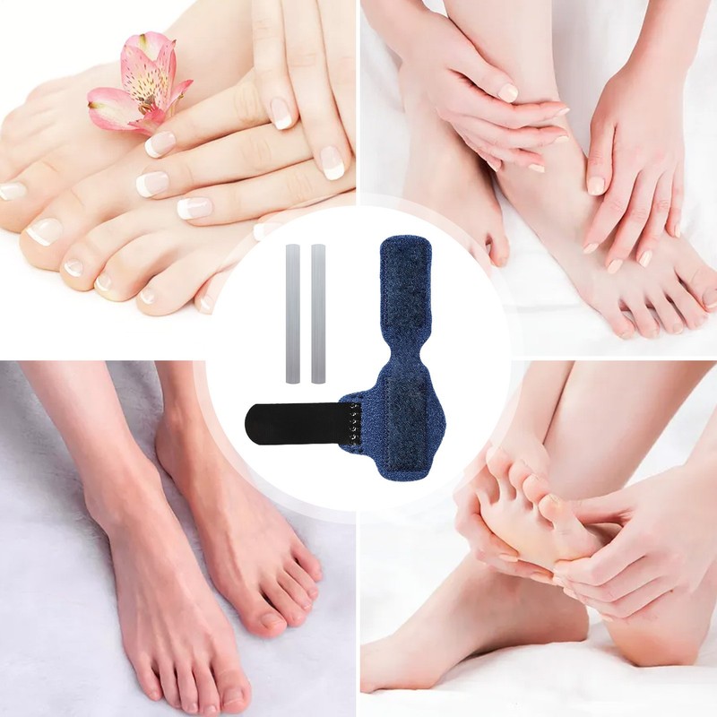 1 Pc Toe Splint Broken Toe Brace Toe Straightener for Hammer Toe, Curled To. gallery