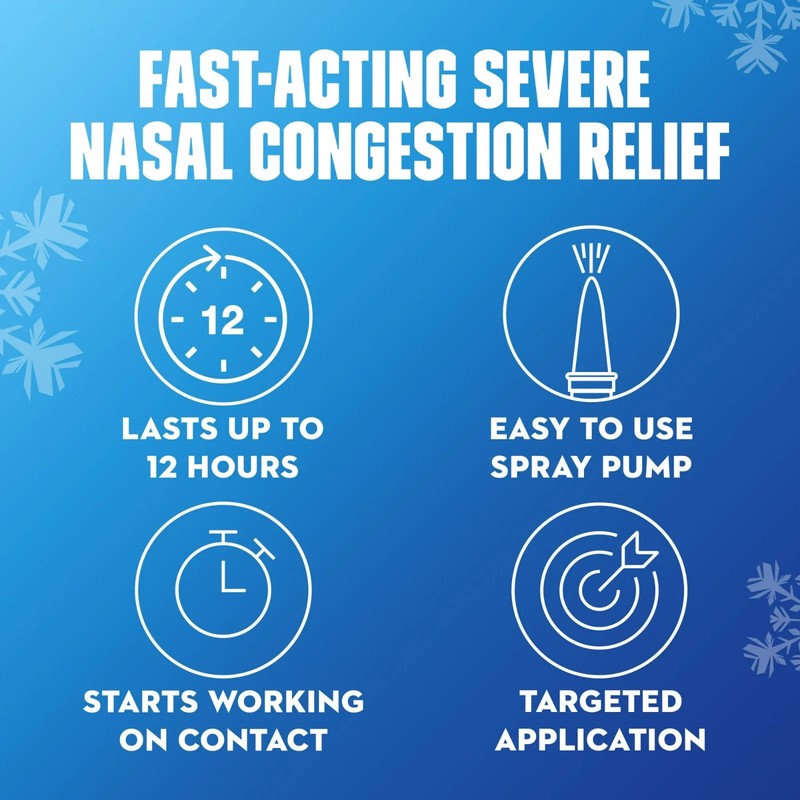 Mucinex Sinus-Max Severe Nasal Congestion Relief Clear/Cool Nasal Spray 0.75 oz gallery