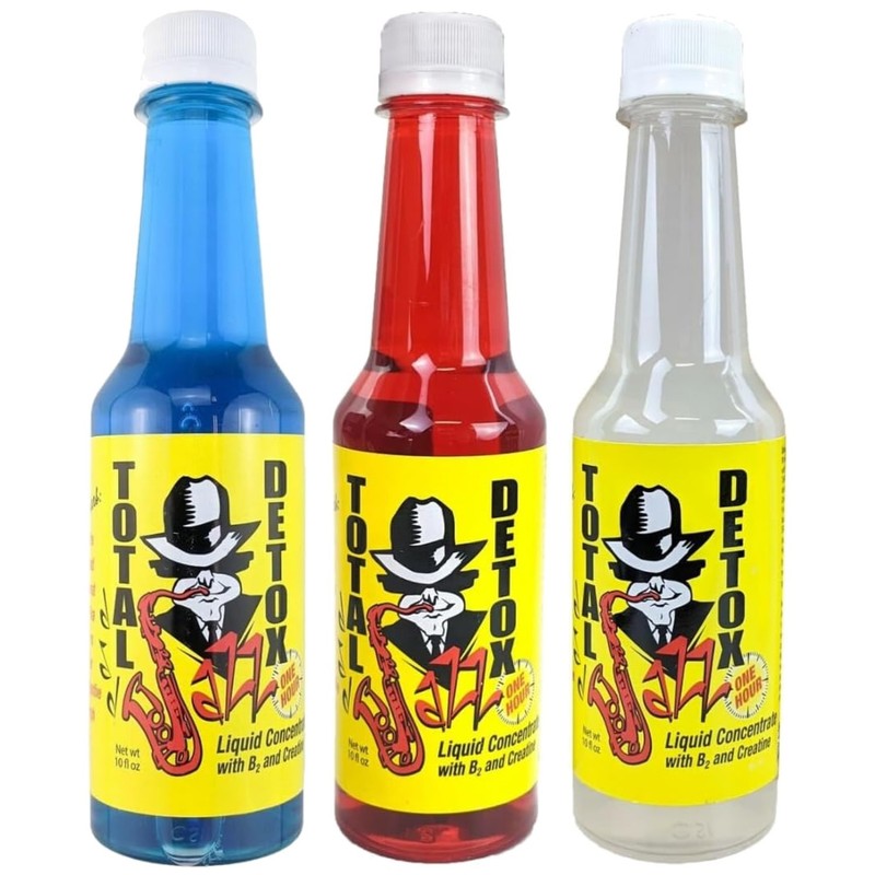 Cleansing 10oz Jazz Total Detox Liquid with B2 & Creatine – For Healthful Living
