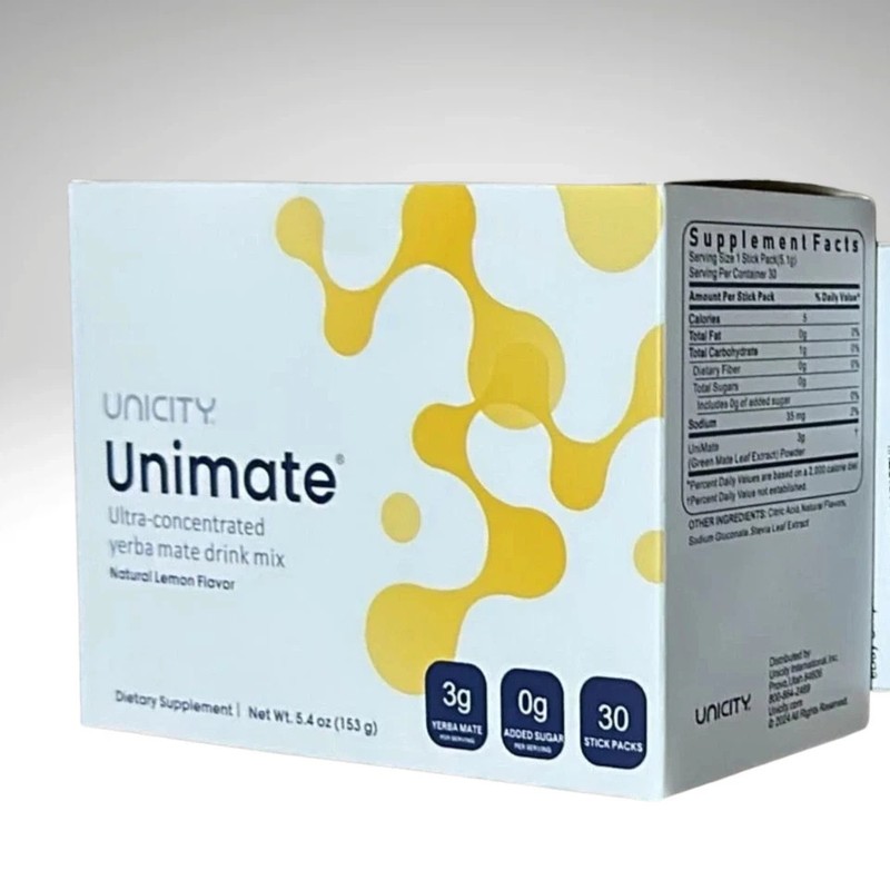 Combo-Unicity Unimate LEMON Ginger and Unicity Balance Natural ORANGE Flavor gallery