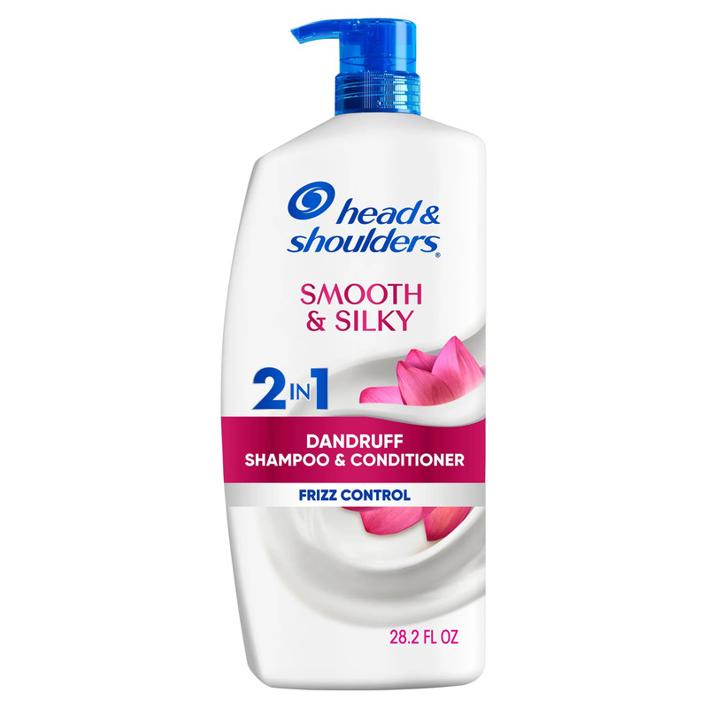 Head and Shoulders Smooth and Silky 2 in 1 Dandruff Shampoo and Conditioner, Fri