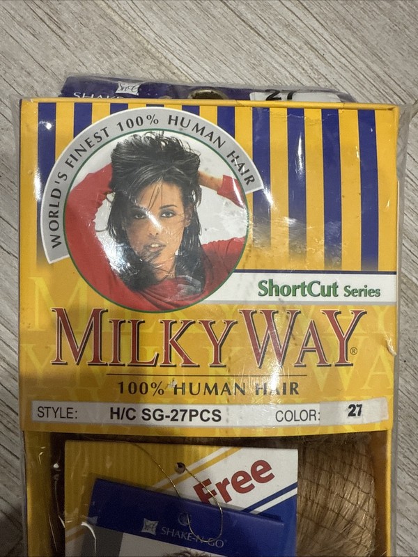 BRAND NEW Milky Way 27 PCS OF Color 27 100% HUMAN HAIR SHORTCUT SERIES gallery