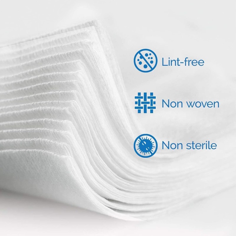 1000pcs JMU Dental 4-Ply Non-Woven Sponges Gauze Pads Size 4" x 4" Non-Sterile gallery