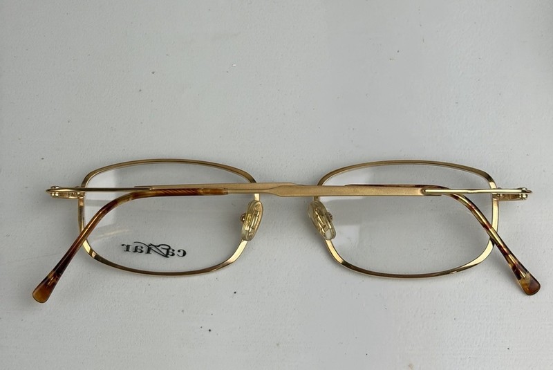 NOS Caviar Midas 8821 Eyeglasses FRAMES C21 Gold 50[]19-150 Tortoise Ends Demo gallery