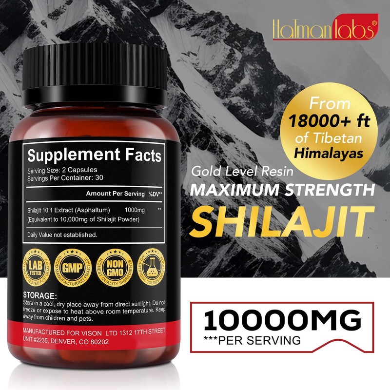 Pure 100% Himalayan Shilajit, Soft Resin, Organic Extremely Potent, Fulvic Acid gallery