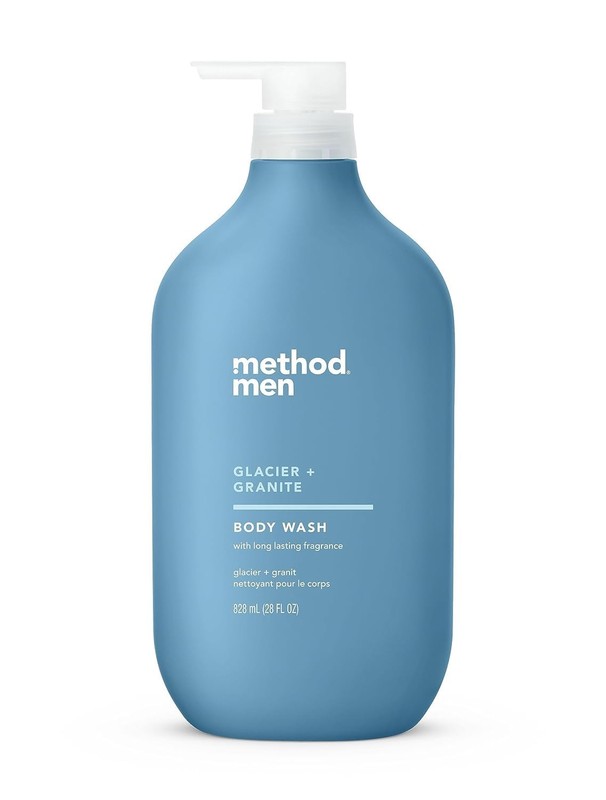 Method Men Body Wash Glacier Granite Paraben Free 28oz