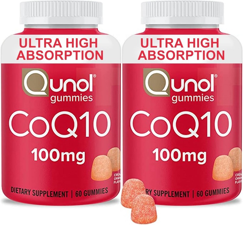 CoQ10 Gummies 100mg - Tasty Orange Flavor for Heart Health (120 Count) gallery