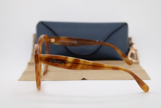 NEW LOEWE LW50074I 053 BLONDE HAVANA GOLD AUTHENTIC EYEGLASSES 50-21 gallery
