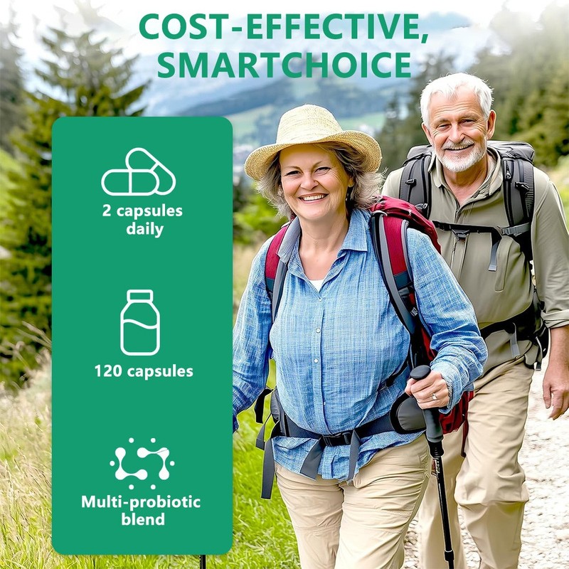 Contains prebiotic and probiotic capsules to support gut and digestive health gallery