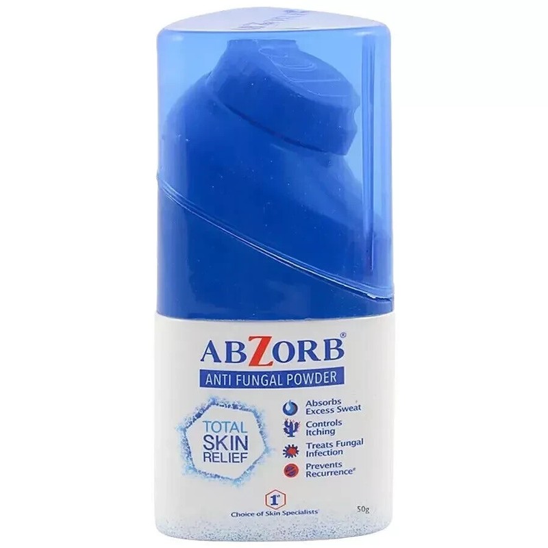 Abzorb Antifungal Dusting Powder Skin Irritation, Redness, Itching 50g X 3 gallery