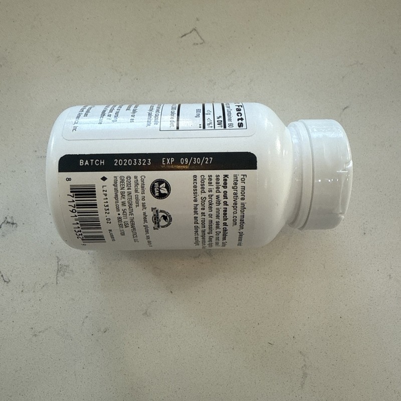 Integrative Therapeutics Theracurmin HP 120 Capsules Exp.2027 New and Sealed. gallery