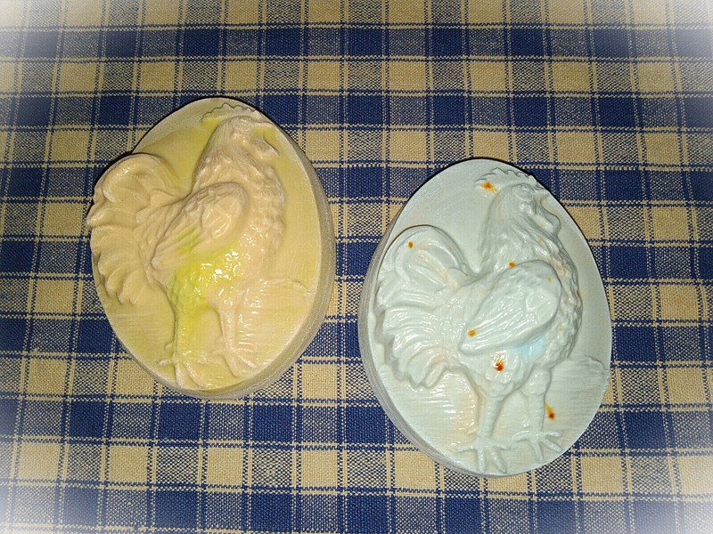 Rooster Soap, choice of soap type, scent, FREE ship, goats milk+, 170+ scents
