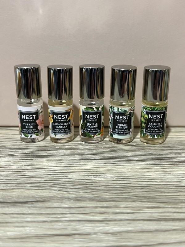Assorted Nest Perfume Oil .10 Fl Oz /3ML Rollerball Each New