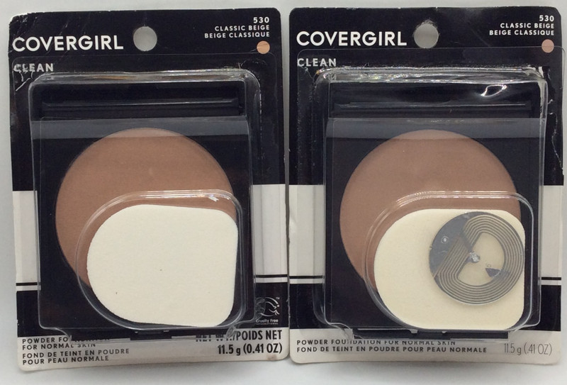 Covergirl Clean Powder Foundation For Normal Skin 530 Classic Beige, PLEASE READ