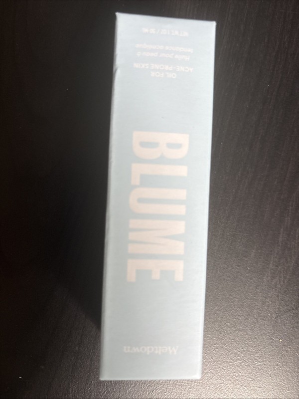 Blume Meltdown Oil for Acne Prone Sensitive Skin NEW SEALED 1 fl Oz (30ml) BNIB