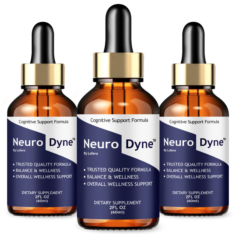 (3 Pack) Neurodyne Drops Advanced Nerve Health Support, Neuro Dyne (6oz)